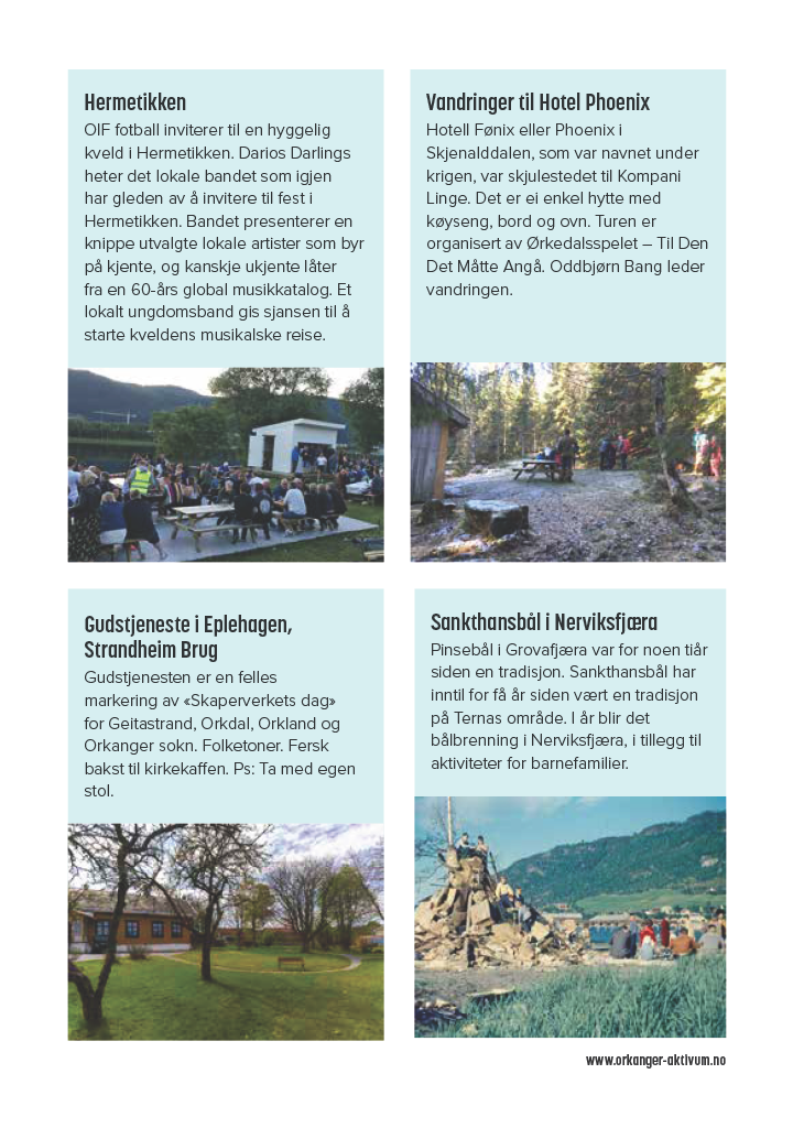 Orkangerdagene 2023: program