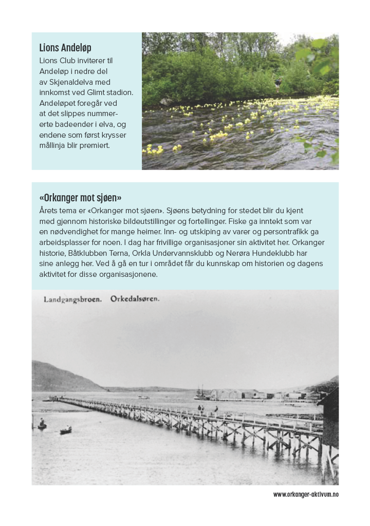 Orkangerdagene 2023: program