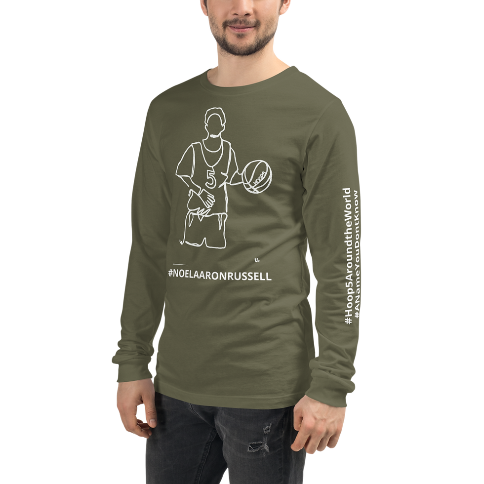 Thumbnail: #NOELAARONRUSSELL DARK Long Sleeve Tee (Unisex) 