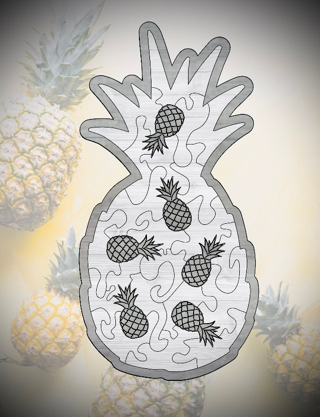 Fun Pineapples Jigsaw Puzzle