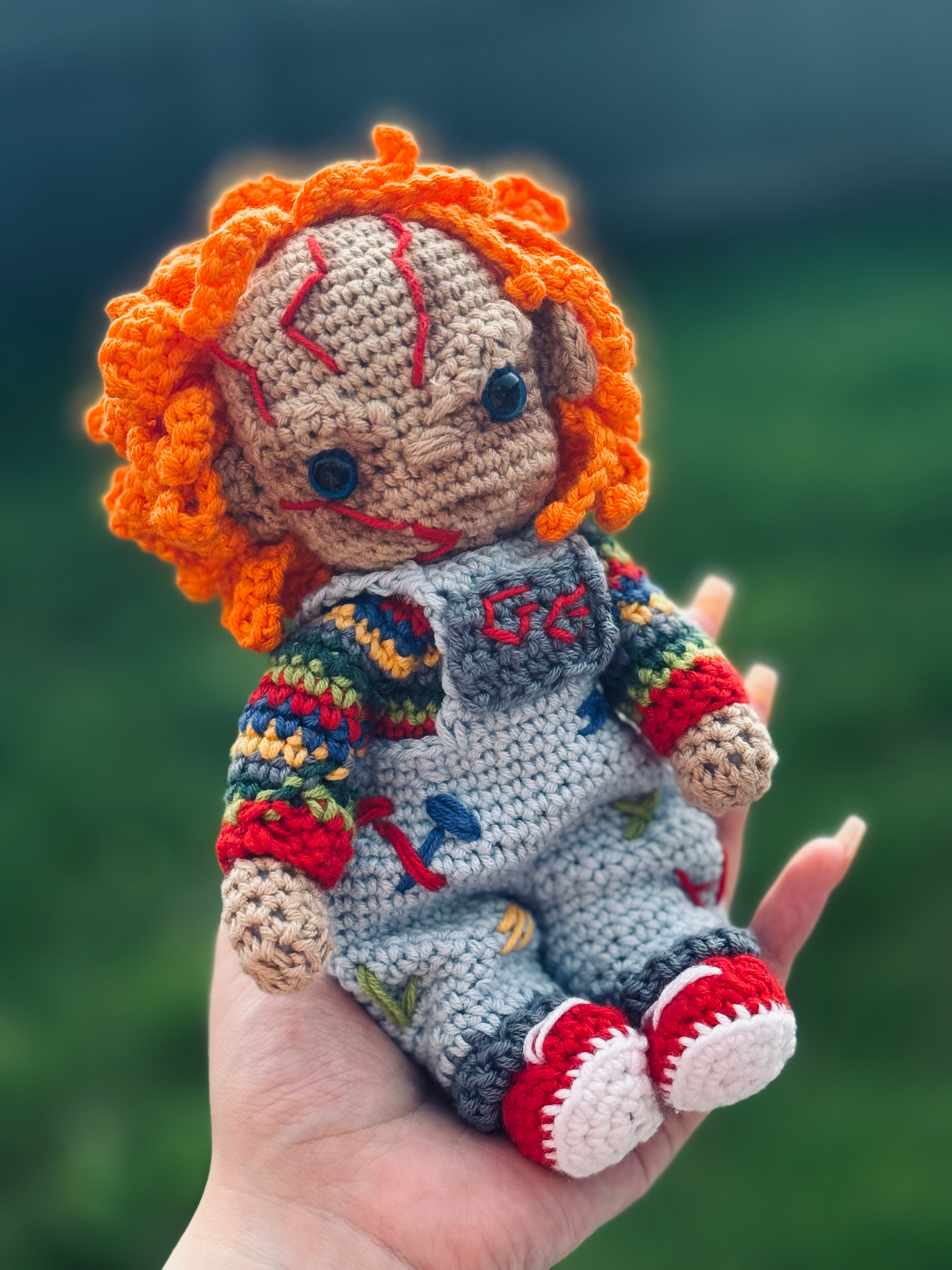 Custom collectible killer doll