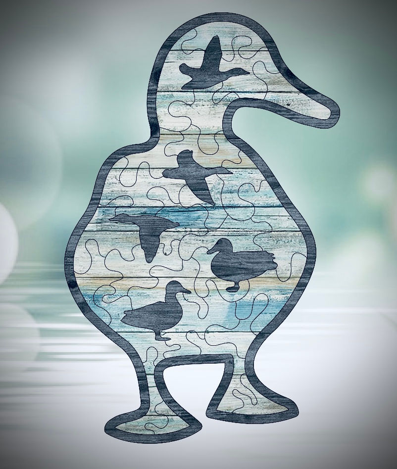 Super Cute Duck Jigsaw Puzzle