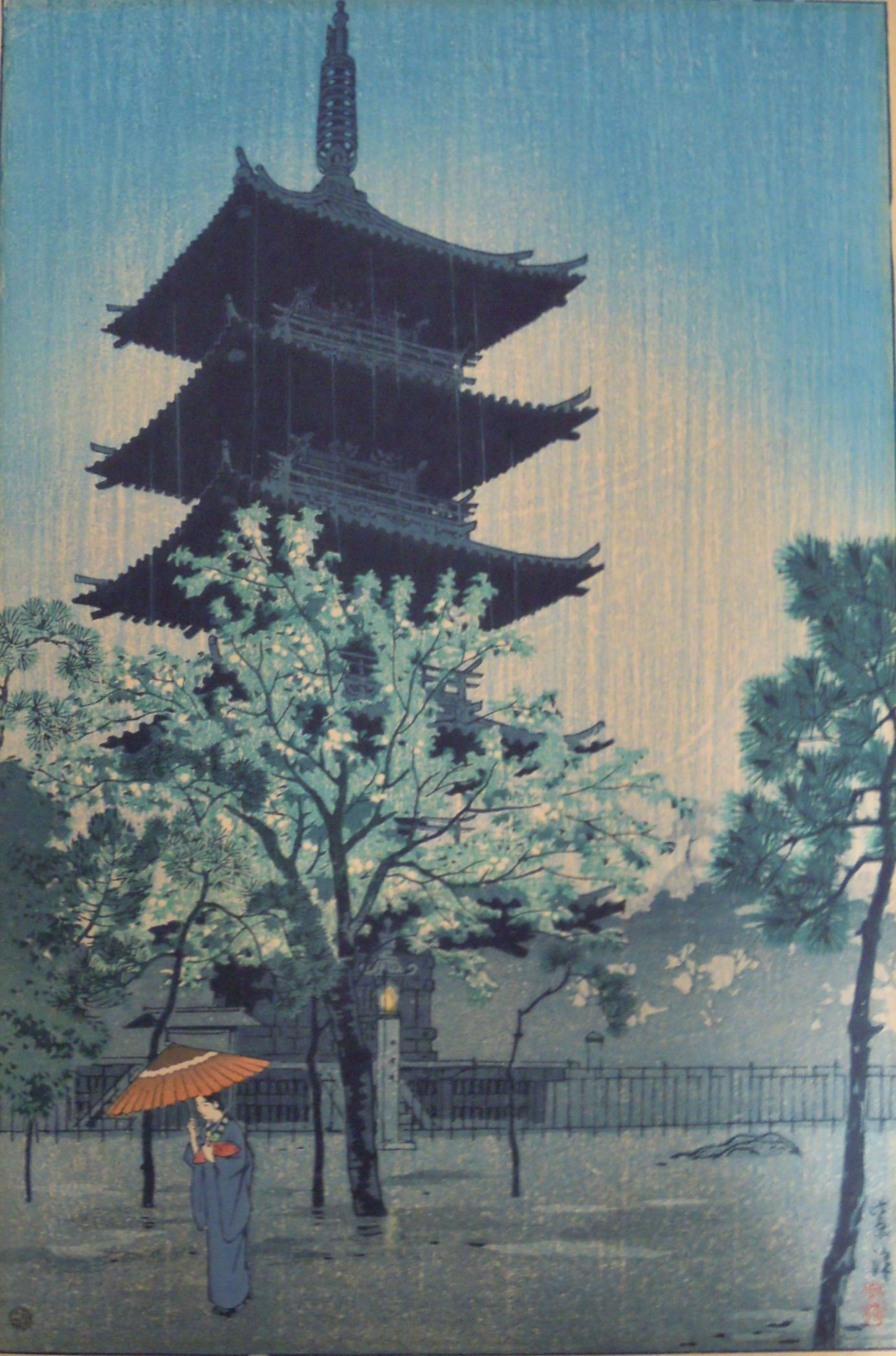 Широ Касамацу "Пагода. весна"