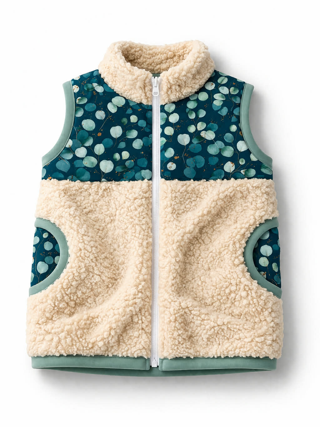 Teddyweste "EUCALYPTUS"