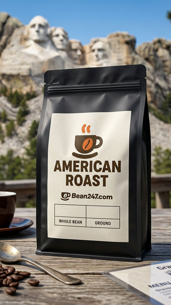 Thumbnail: Best Coffee near me light American Roast bean247 bag.
