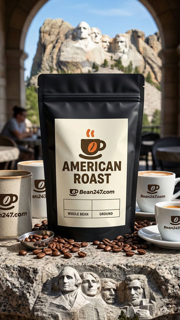 Thumbnail: Light roast American coffee bean247