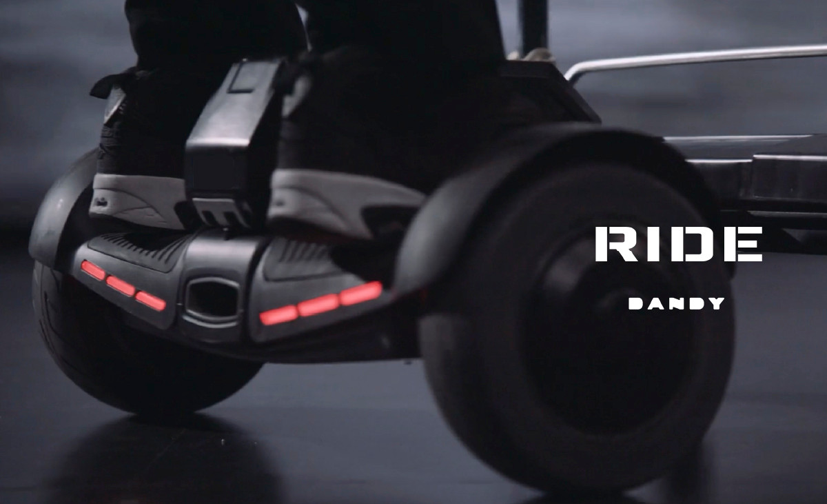 新製品】台車に“乗る”という選択。台車用電動バランススクーター「RIDE 