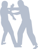 martial arts silhouette