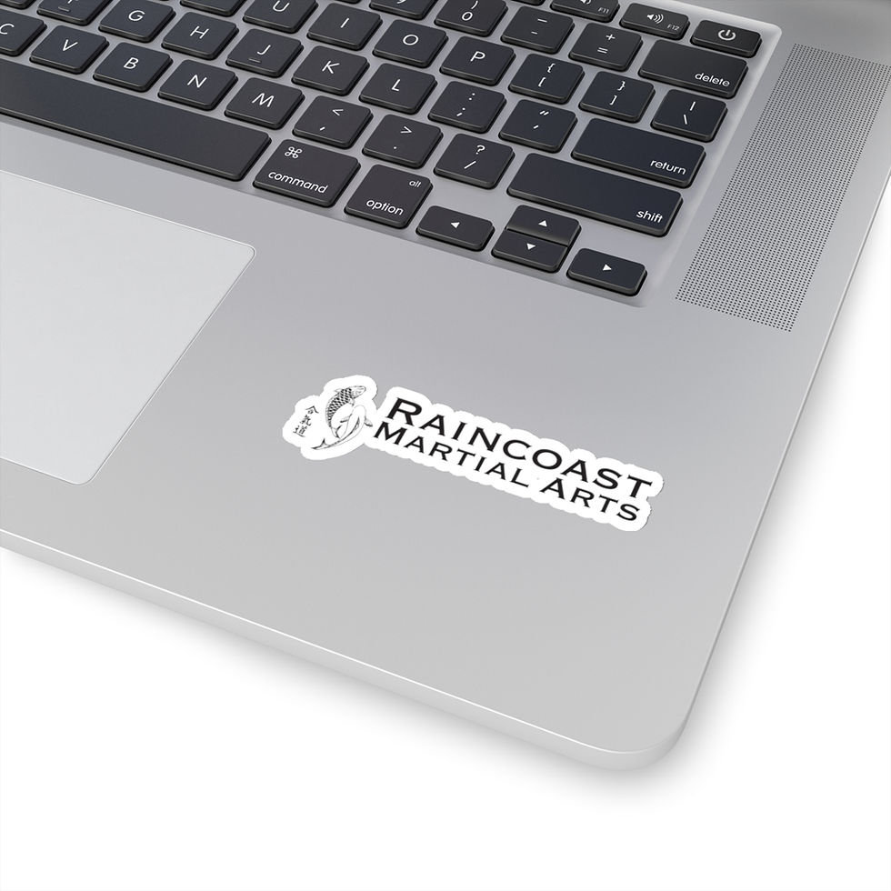 Thumbnail: Raincoast Martial Arts Horizontal Logo Kiss-Cut Stickers