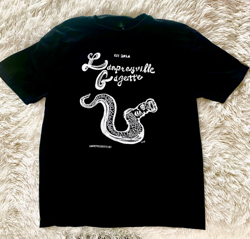 Lampreyville Gazette t-shirt #1 | Lampreyville Gazette