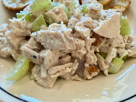 Chicken Salad with Grapes & Toasted Pecans