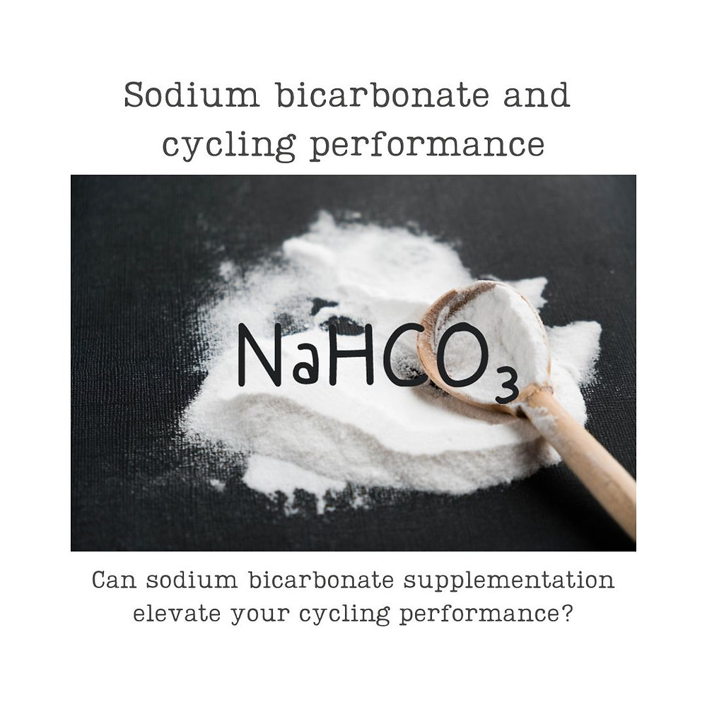 Can sodium bicarbonate supplementation improve cycling performance?