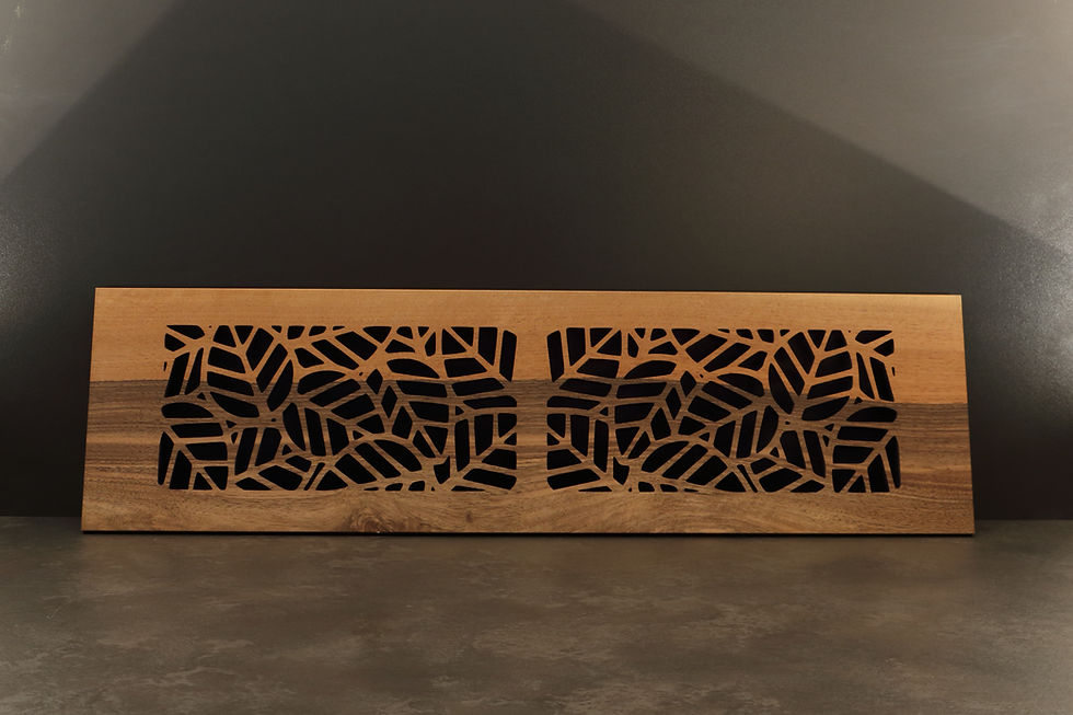 Lange Holzuntersetzer