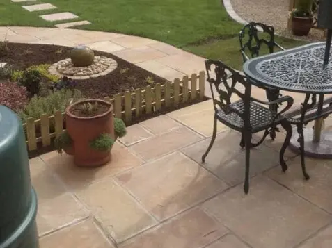 Hull Indian Sandstone Paving in various colours, sizes and shapes