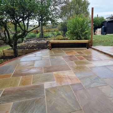 Hull Indian Sandstone Paving in various colours, sizes and shapes