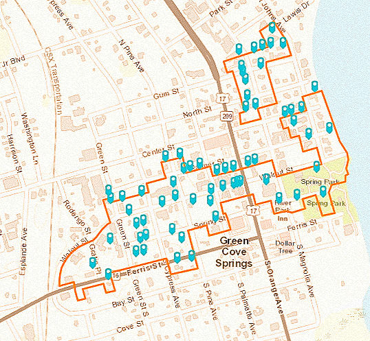 Historic Districts in Green Cove Springs