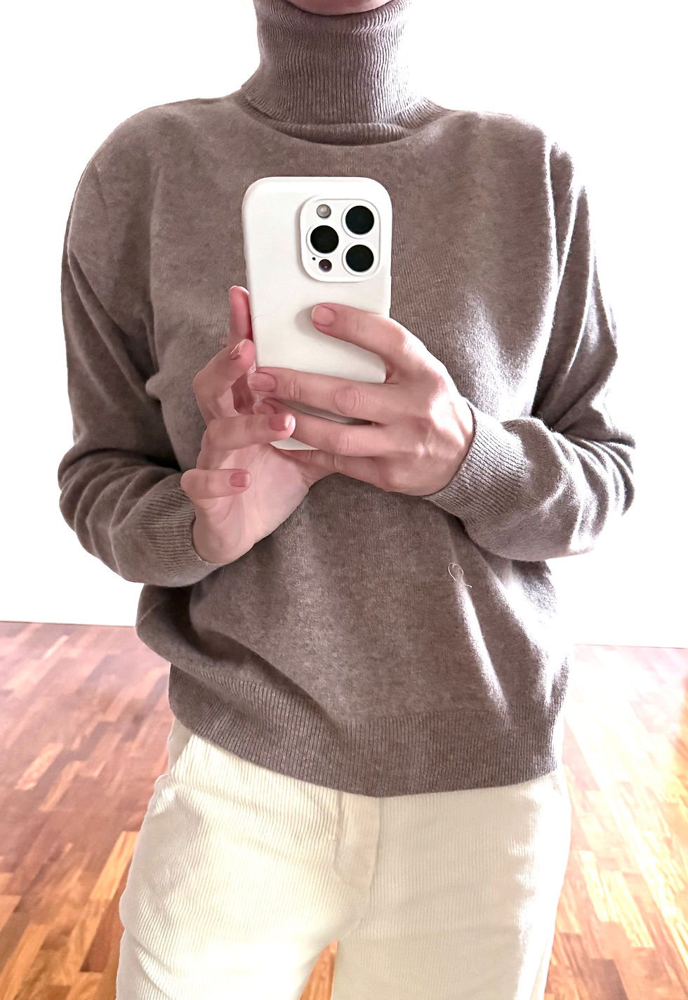 Pullover Lana 100% superiore Mélange