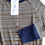 Miniatura: Cardigan Ubaldo Millerighe Cotone Senape/Blu