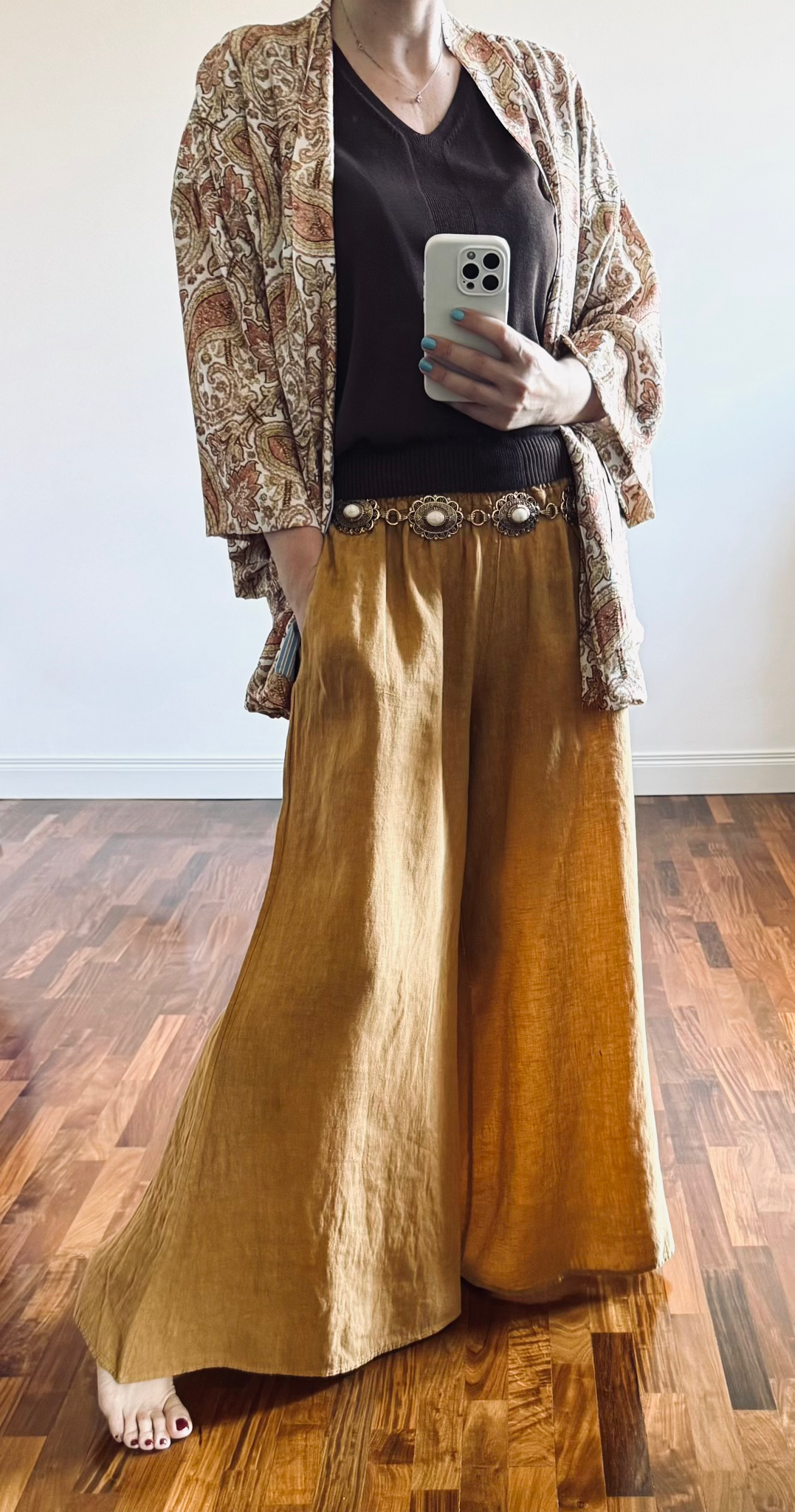 Giacchina Kimono toni del Pesca