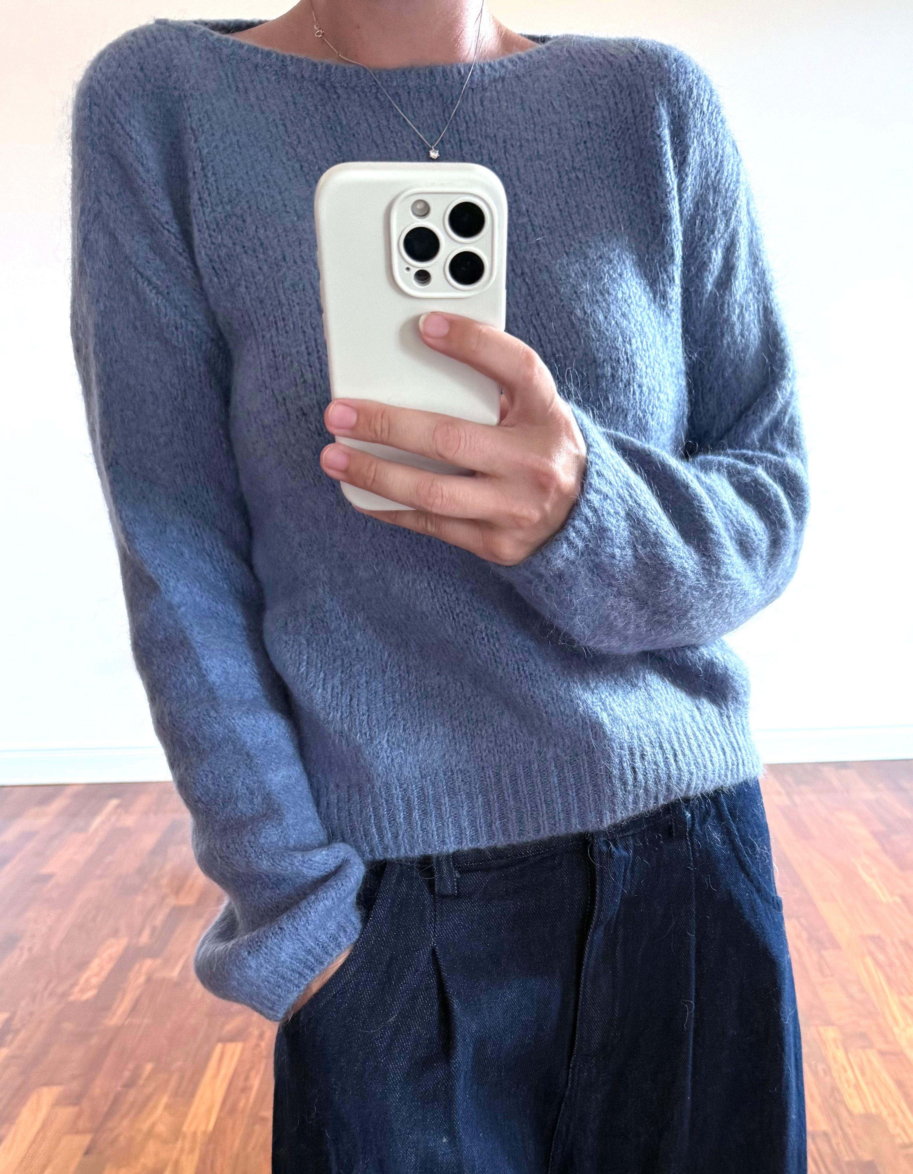 Pullover Nuvola Cobalto