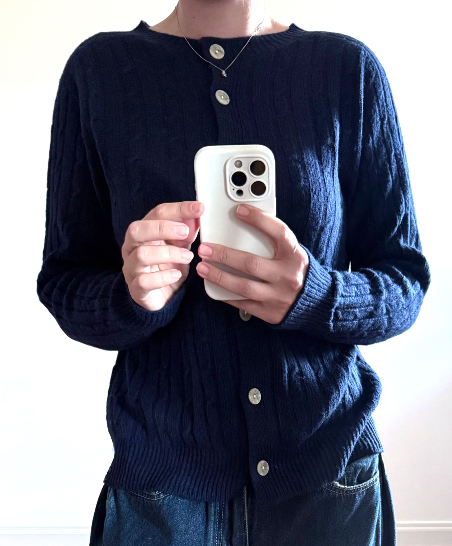 Cardigan trecce Blu 🌸