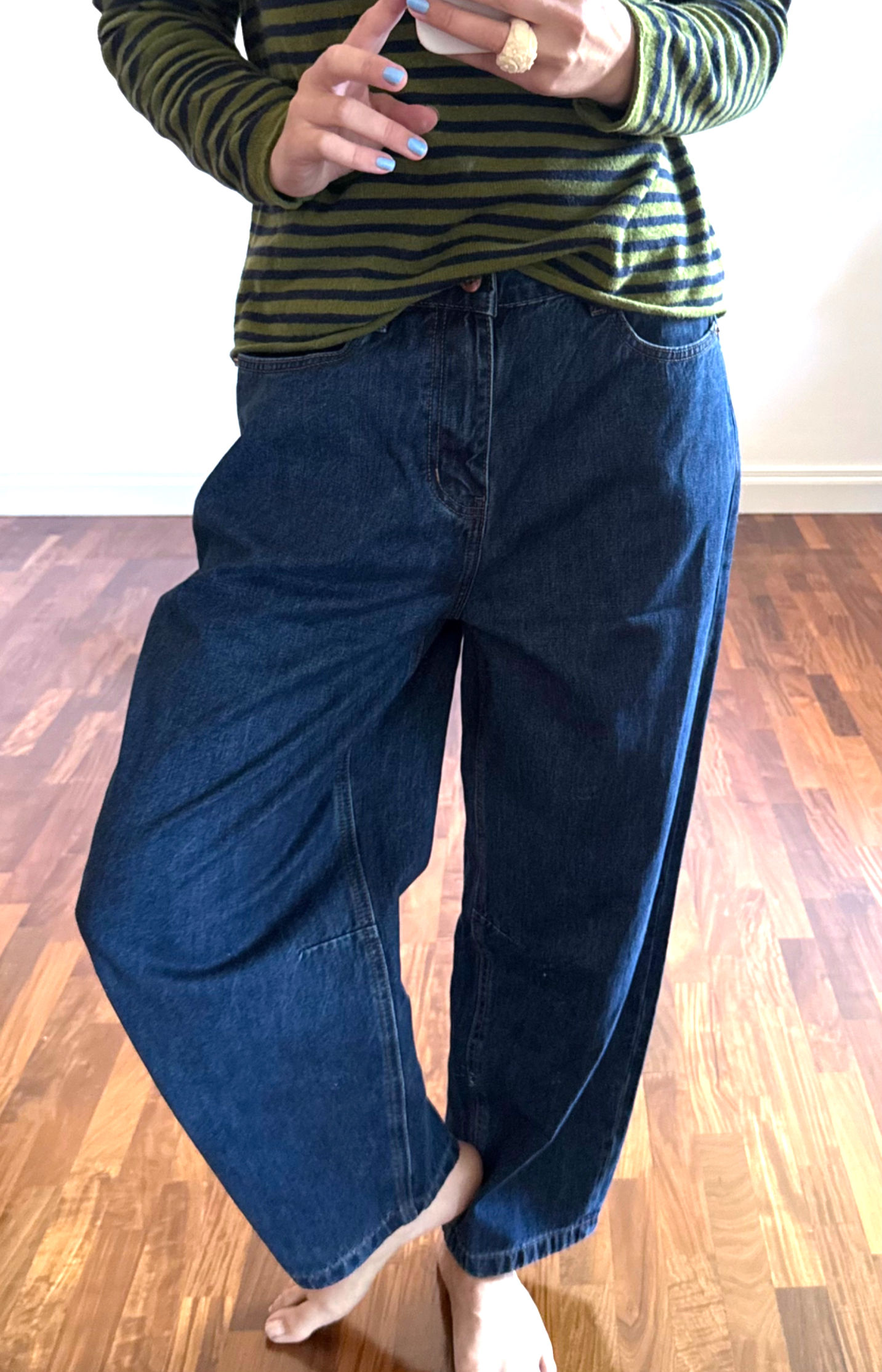 Jeans Carol Elatico in vita ♥️ Demin Scuro