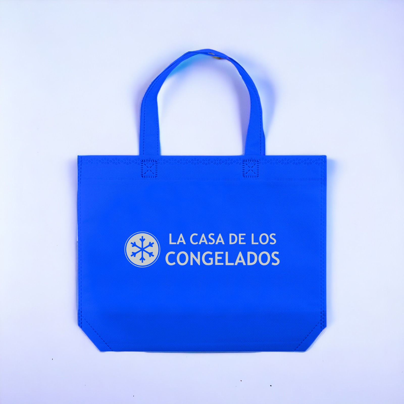 Bolsas TNT con asa personalizadas a 1 tinta x100