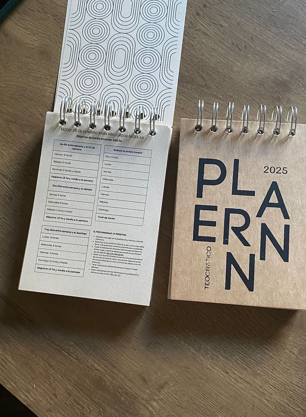 Miniatura: Planner perpetuo para planificar el ministerio