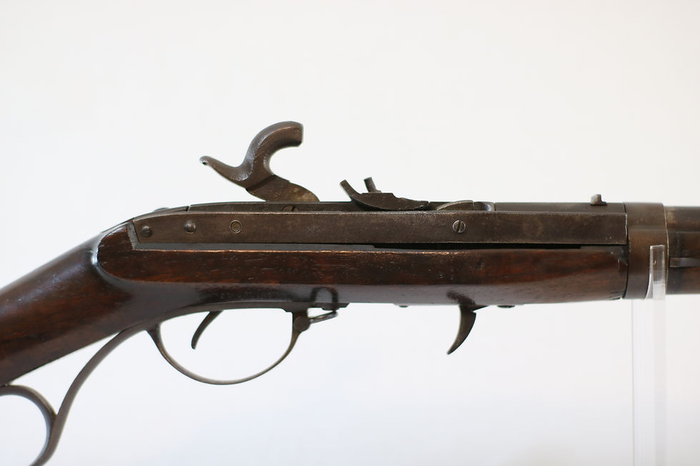 Thumbnail: Confederate Altered Model 1819 Hall Rifle Attributed to South Carolina