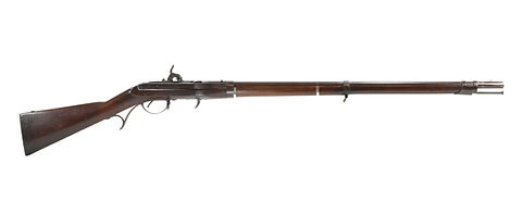 Percussion Altered Model 1819 Hall Rifle | trans-mississippi