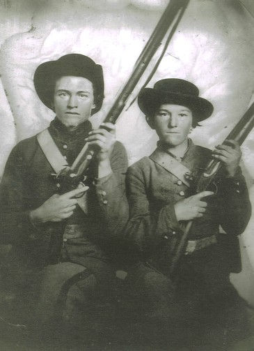 Thumbnail: Double Armed Confederate with Flintlock Brown Bess