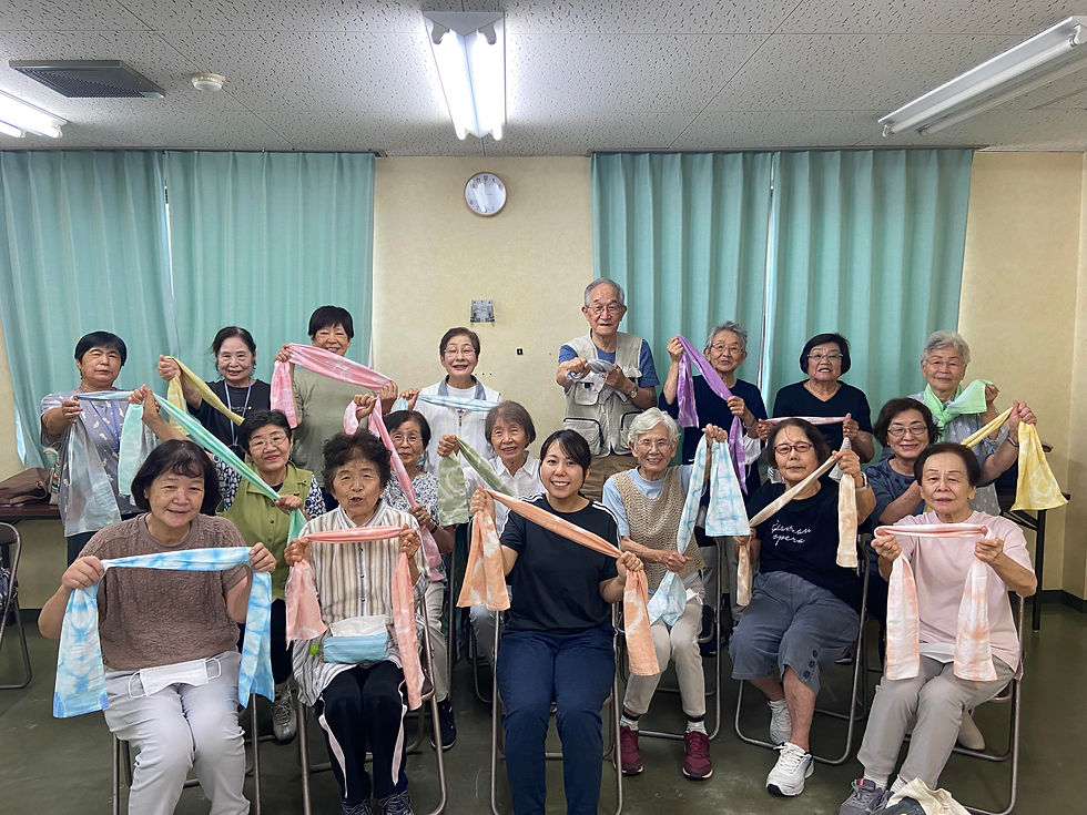 伊勢市　体操　ストレッチ　脳トレ　高齢者　アベノマスク　