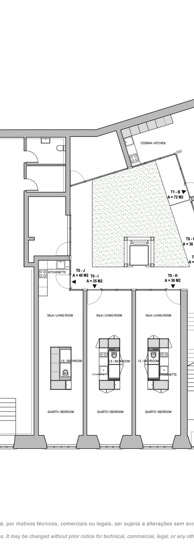 Alcântara Lofts floor plans