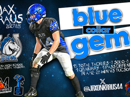 "Blue Collar Gem: Relentless Effort in the Face of Adversity"