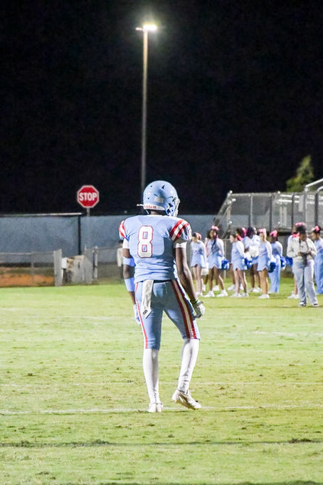 "The Explosive Backfield Wrecker With a Relentless Motor"