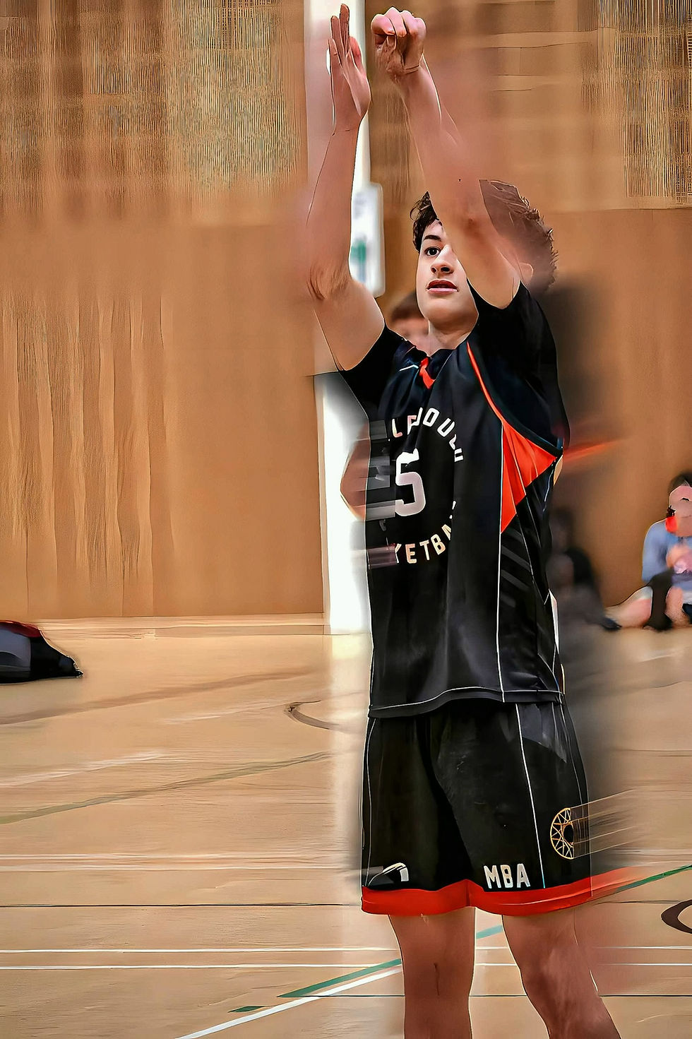 "Scoring Fire and Dazzling Dimes From a Fearless Floor General"