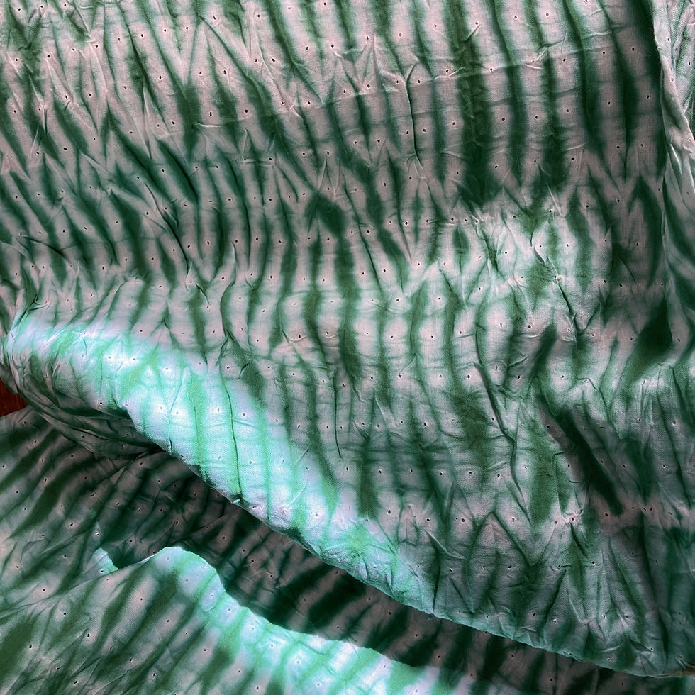 Thumbnail: Shibori - 03 Fresh Green