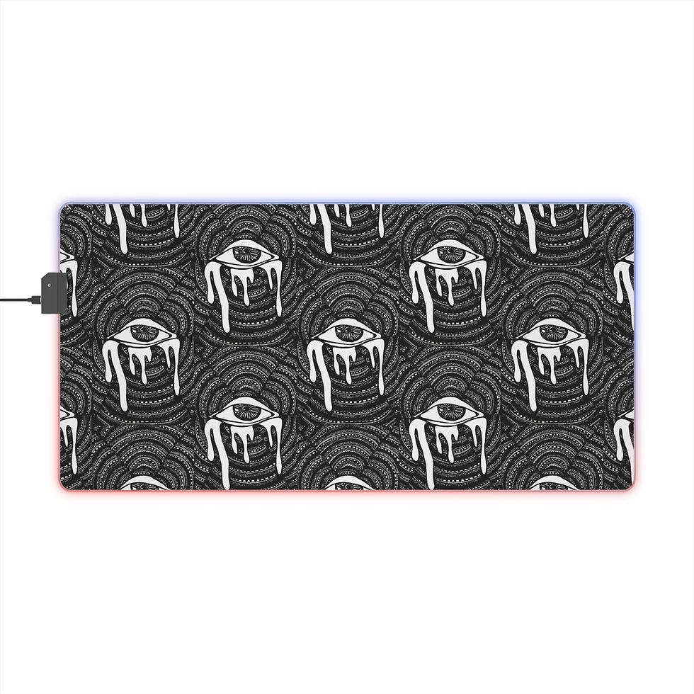 Thumbnail: "Can't Look Away" LED Gaming Mouse Pad 