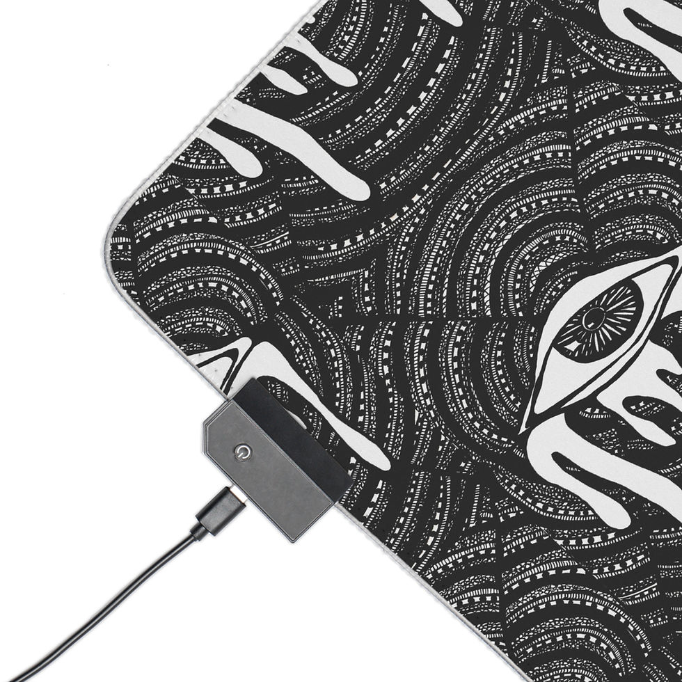 Thumbnail: "Can't Look Away" LED Gaming Mouse Pad 