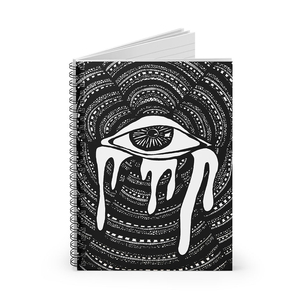 Thumbnail: "Can't Look Away" Notebook (Ruled Line)