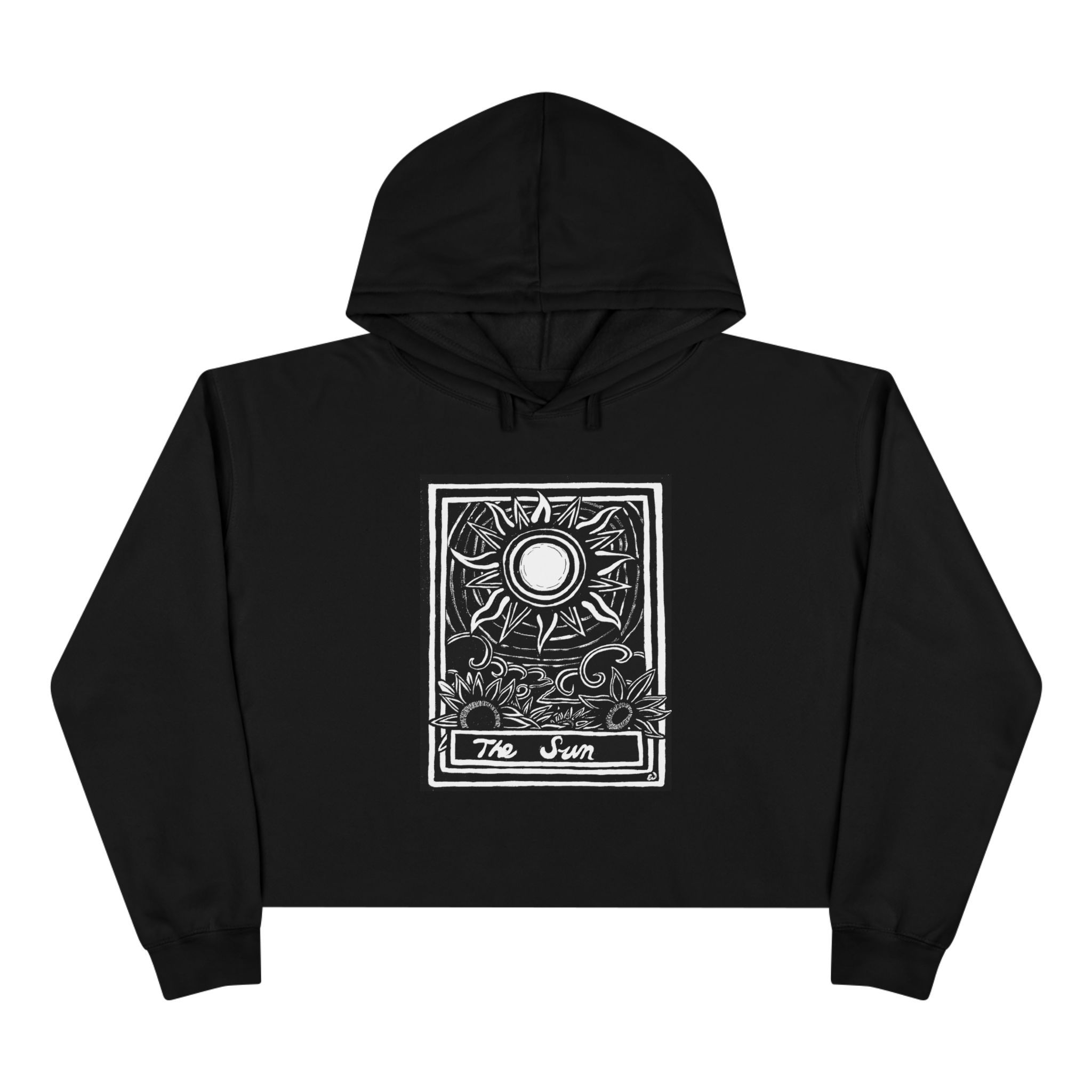 "The Sun" Crop Hoodie