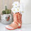 Thumbnail: Pink Cowboy Boot Flower Vase