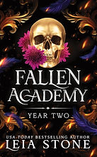 Fallen Academy Year Two : An Exciting YA Fantasy and Dark Academia Romance