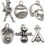 Thumbnail: Charms for Key Chains and Bracelets 