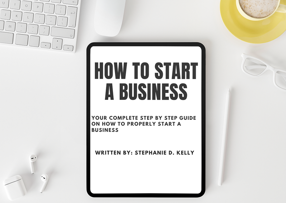 How To Start a Business 101 ebook