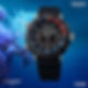 Thumbnail: SNJ027P1 Seiko Solar - "Arnie" Prospex PADI Pepsi Bezel Diver's Alarm Chrono