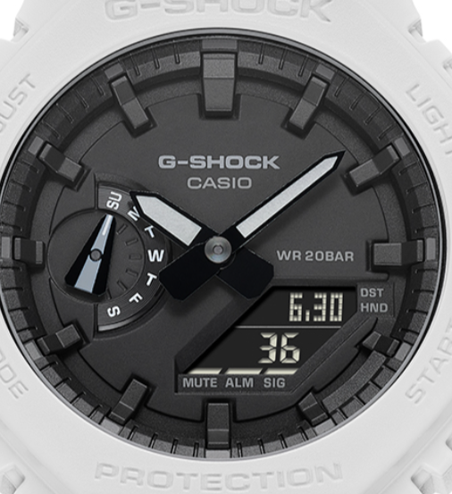 Thumbnail: GA2100-7A G SHOCK SLIM DUO WHITE