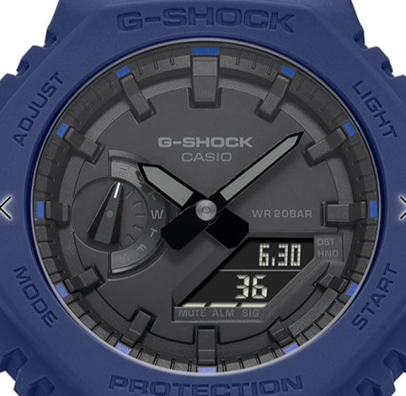 Thumbnail: GA2100-2A G SHOCK SLIM DUO BLUE