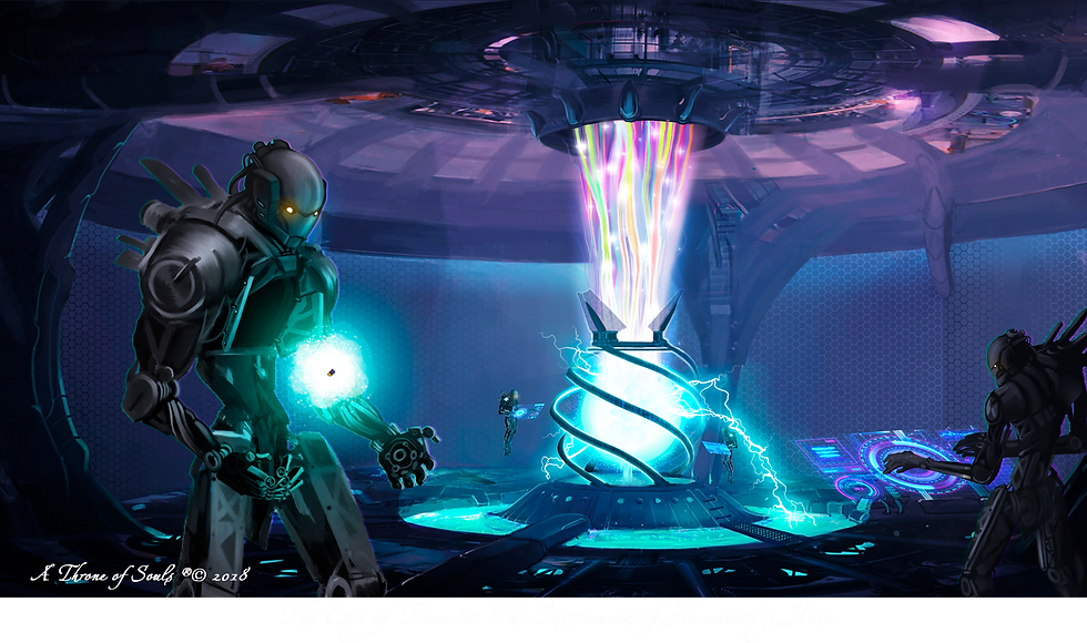 The Eye of Time with White Titles