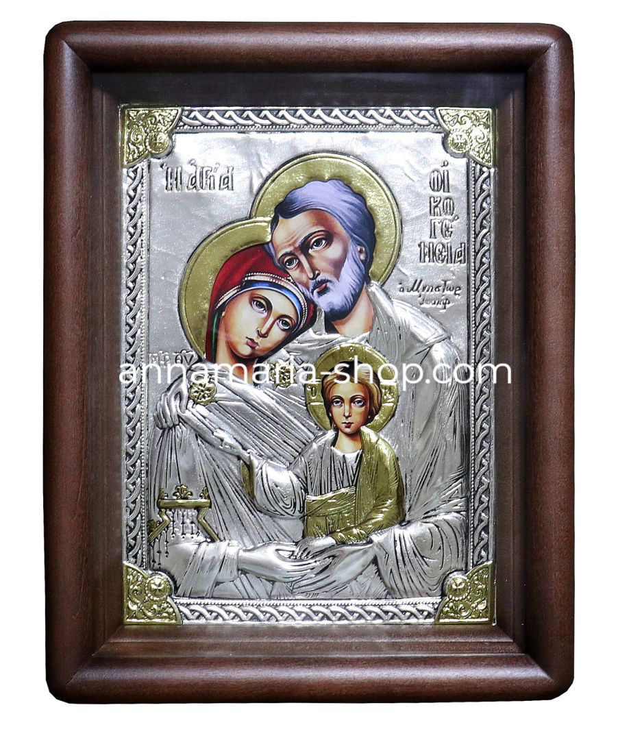 Αγία Οικογένεια (επιμετάλλωση, φωτοτυπία) 22/30